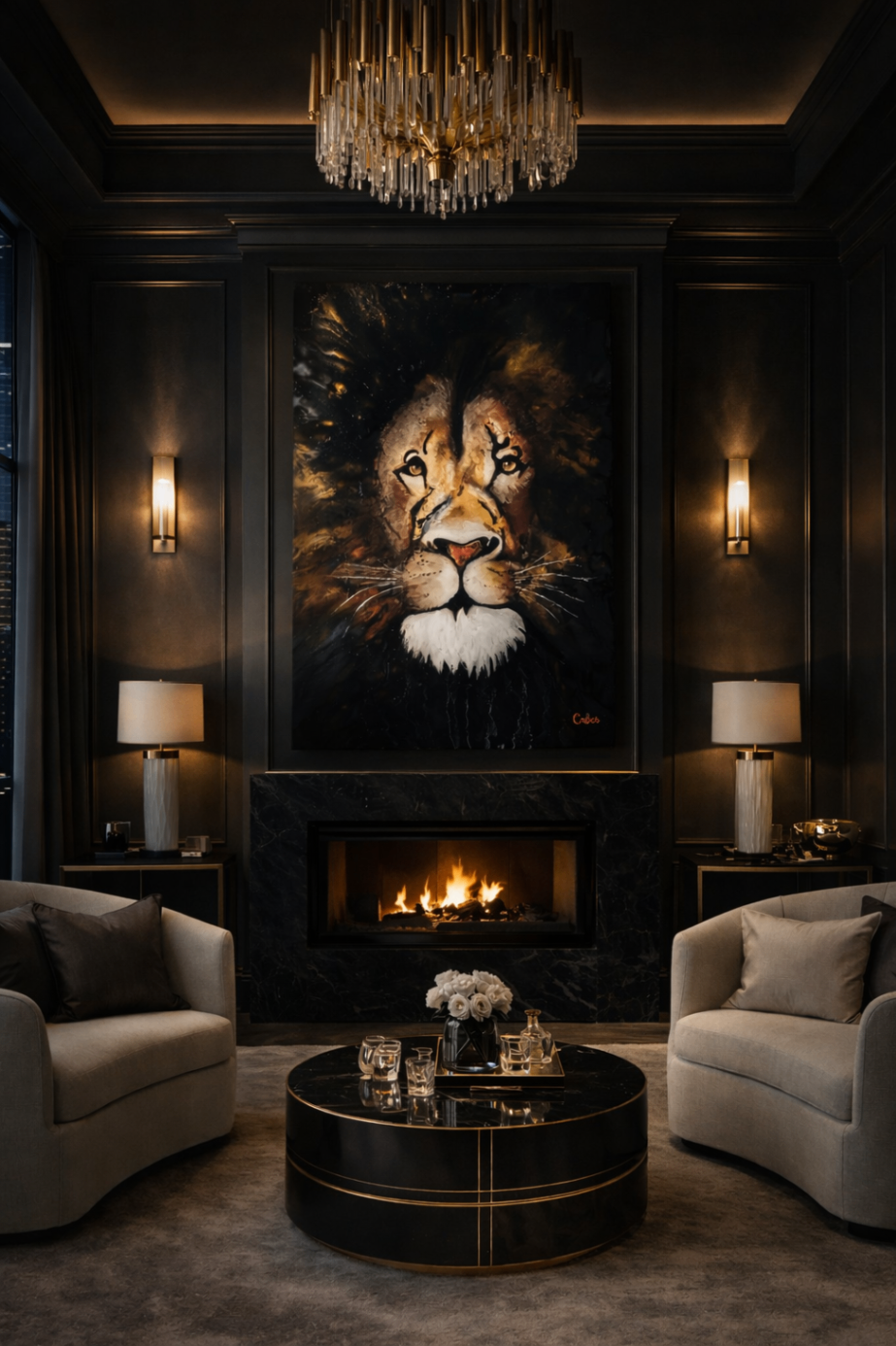 Lion of Embers